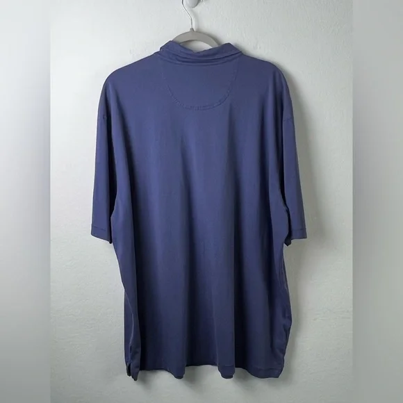 Tommy Bahama Relax Blue Pima Cotton Short Sleeve Polo - Picture 2 of 14